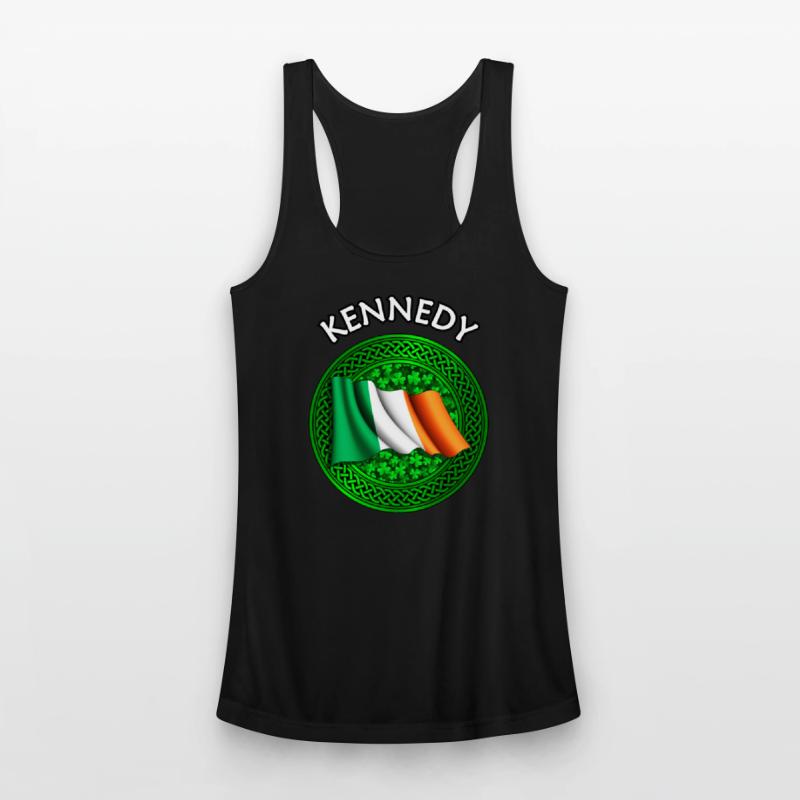 Kennedy Shamrock & Irish Flag
