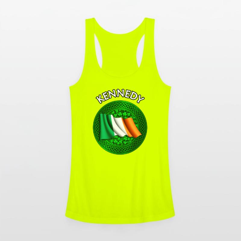 Kennedy Shamrock & Irish Flag