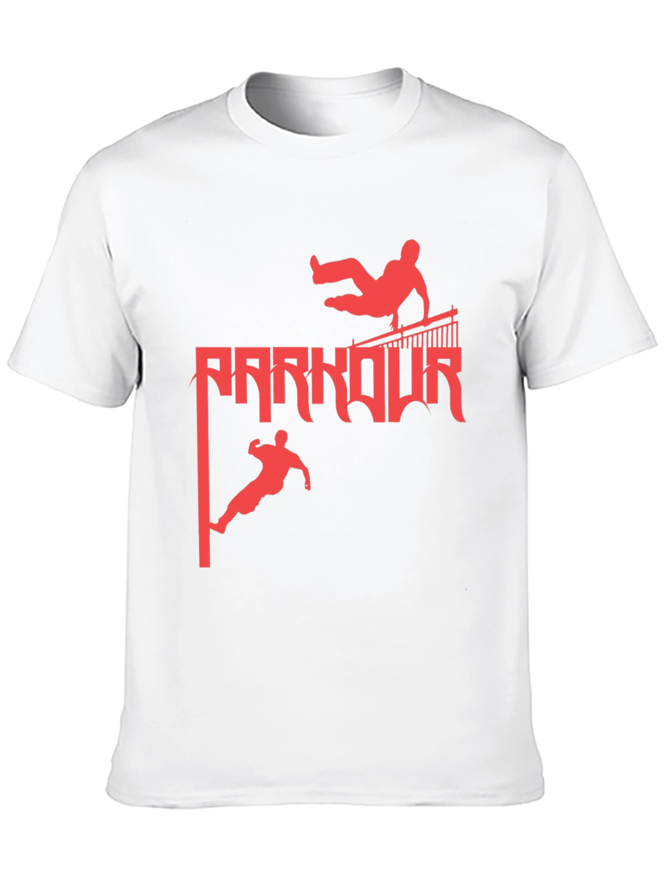 Parkour Graphic Tee - Urban Style