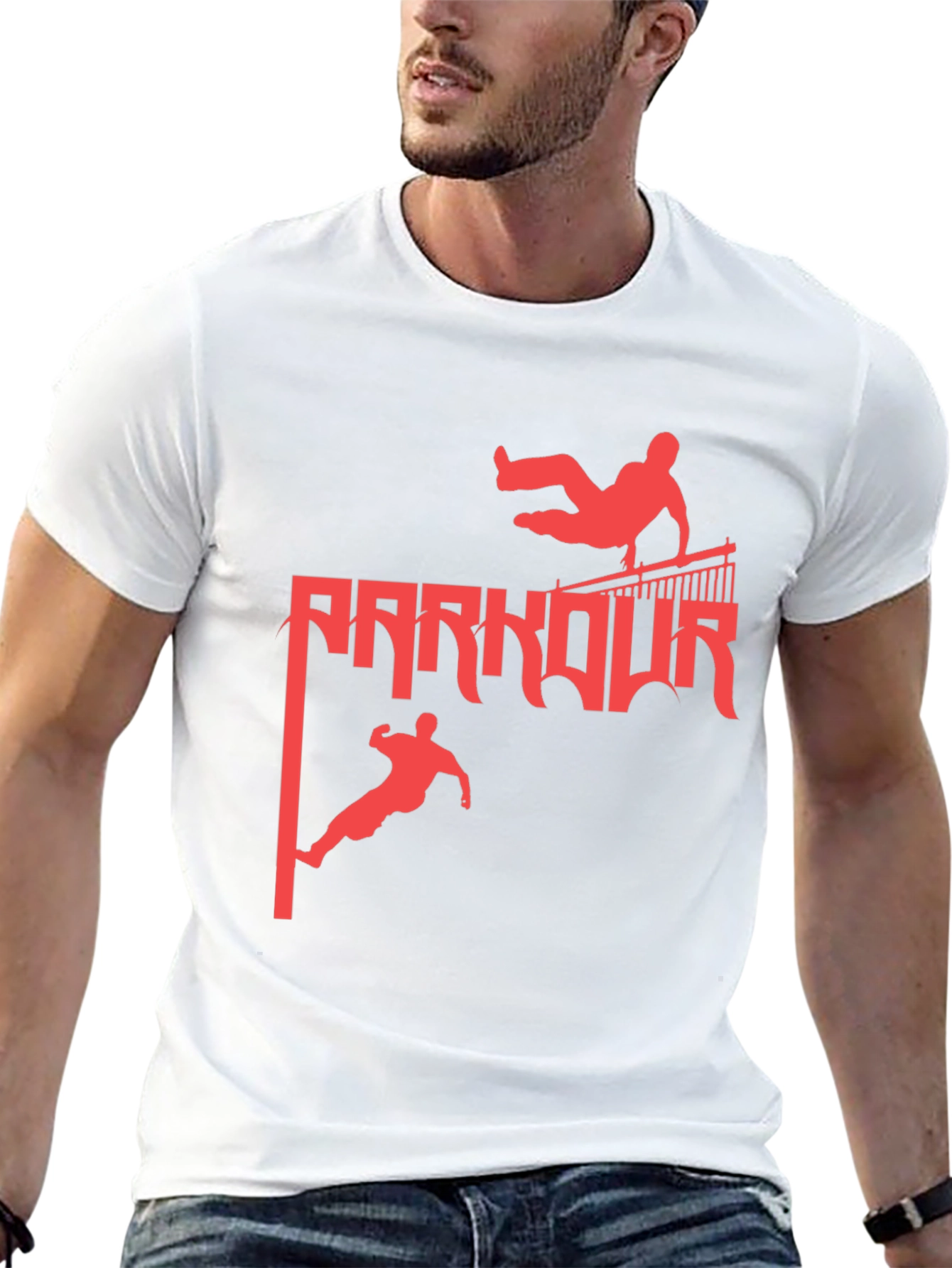 Parkour Graphic Tee - Urban Style