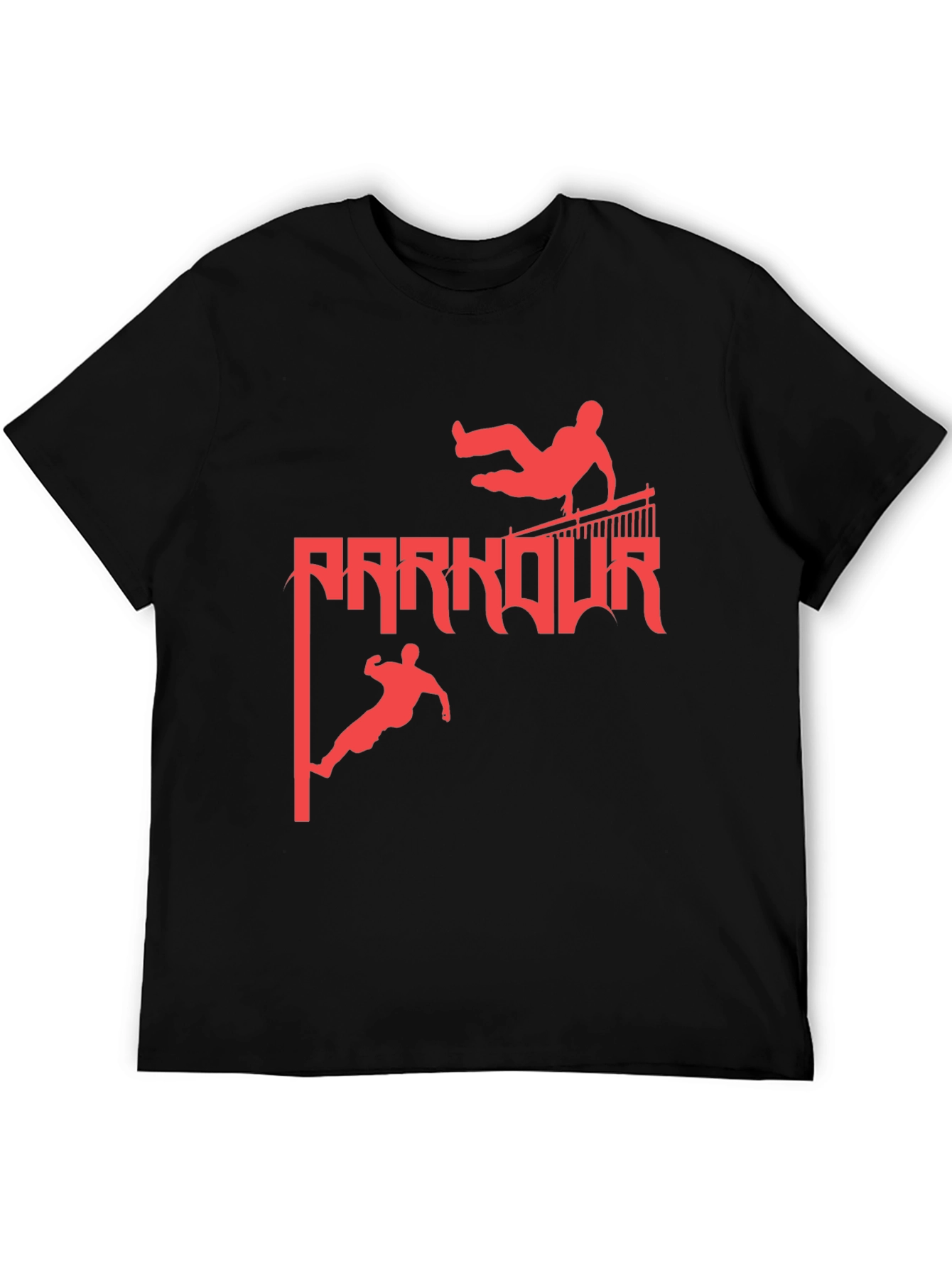 Parkour Graphic Tee - Urban Style