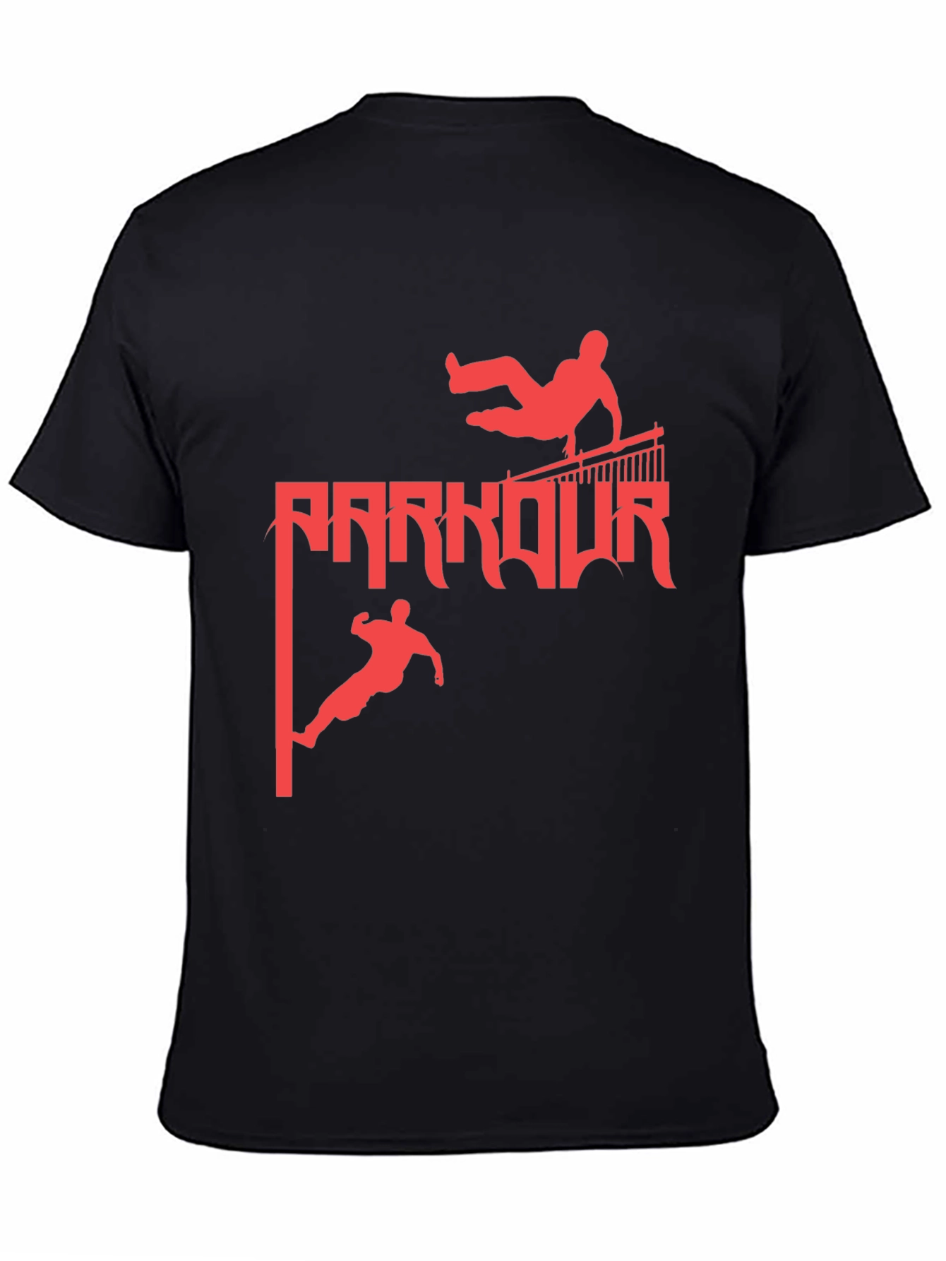 Parkour Graphic Tee - Urban Style