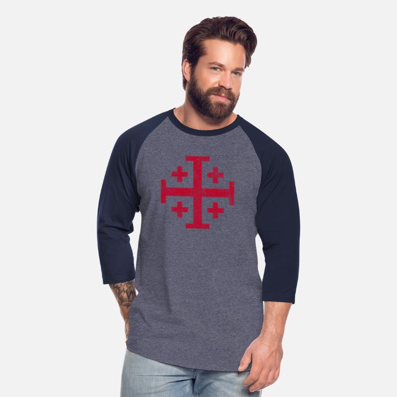 Knight'S Templar Jerusalem Cross Kingdom Of