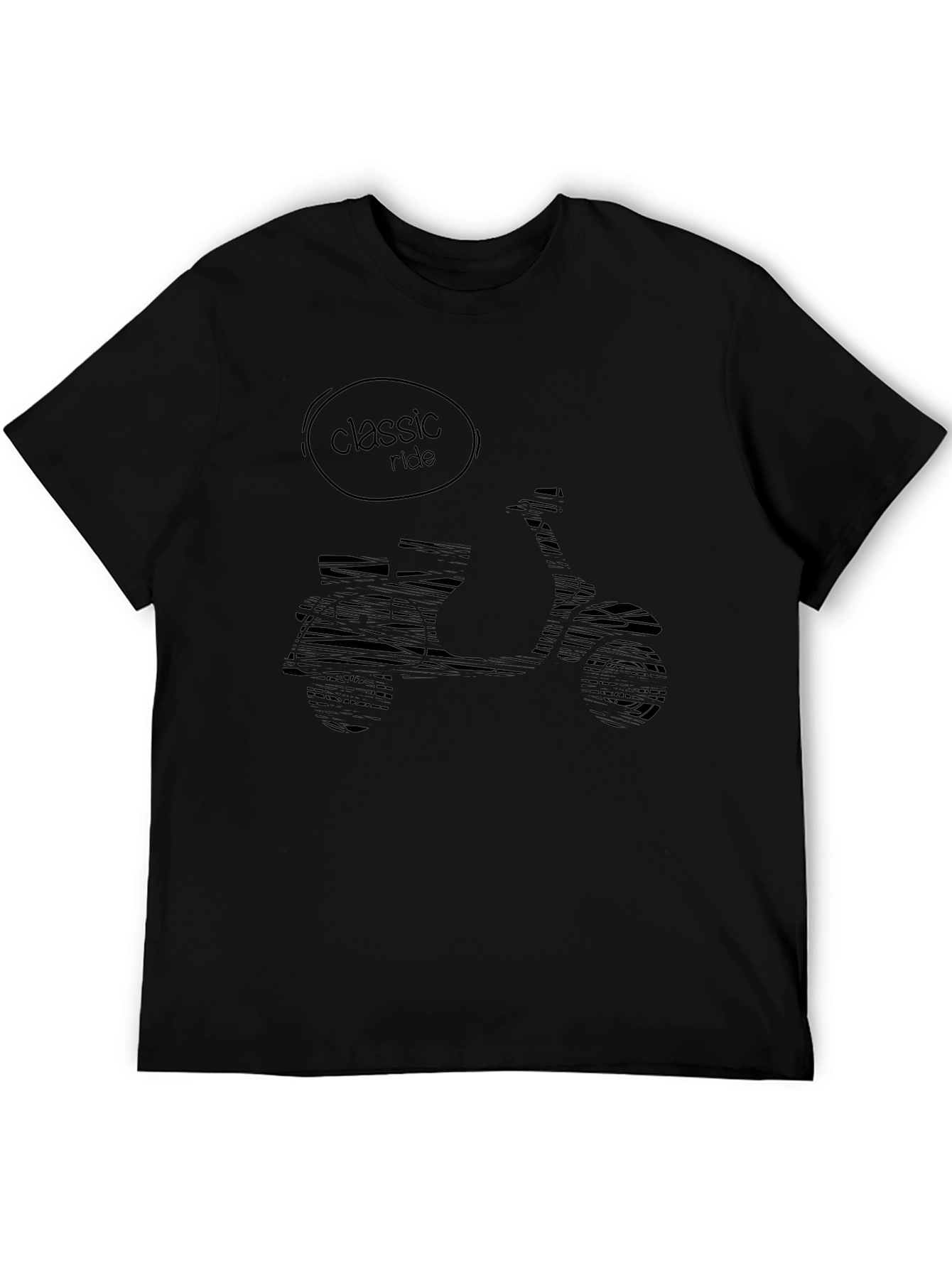 Classic Ride Black Graphic T-Shirt