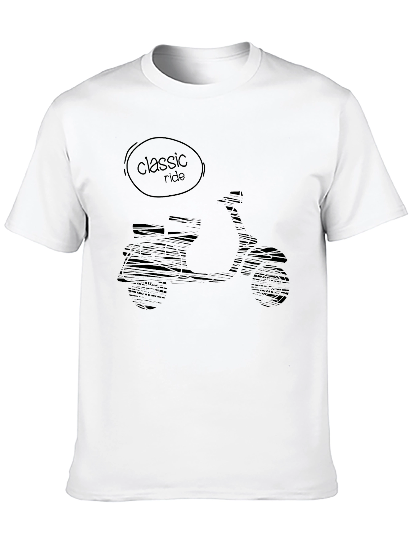 Classic Ride Black Graphic T-Shirt