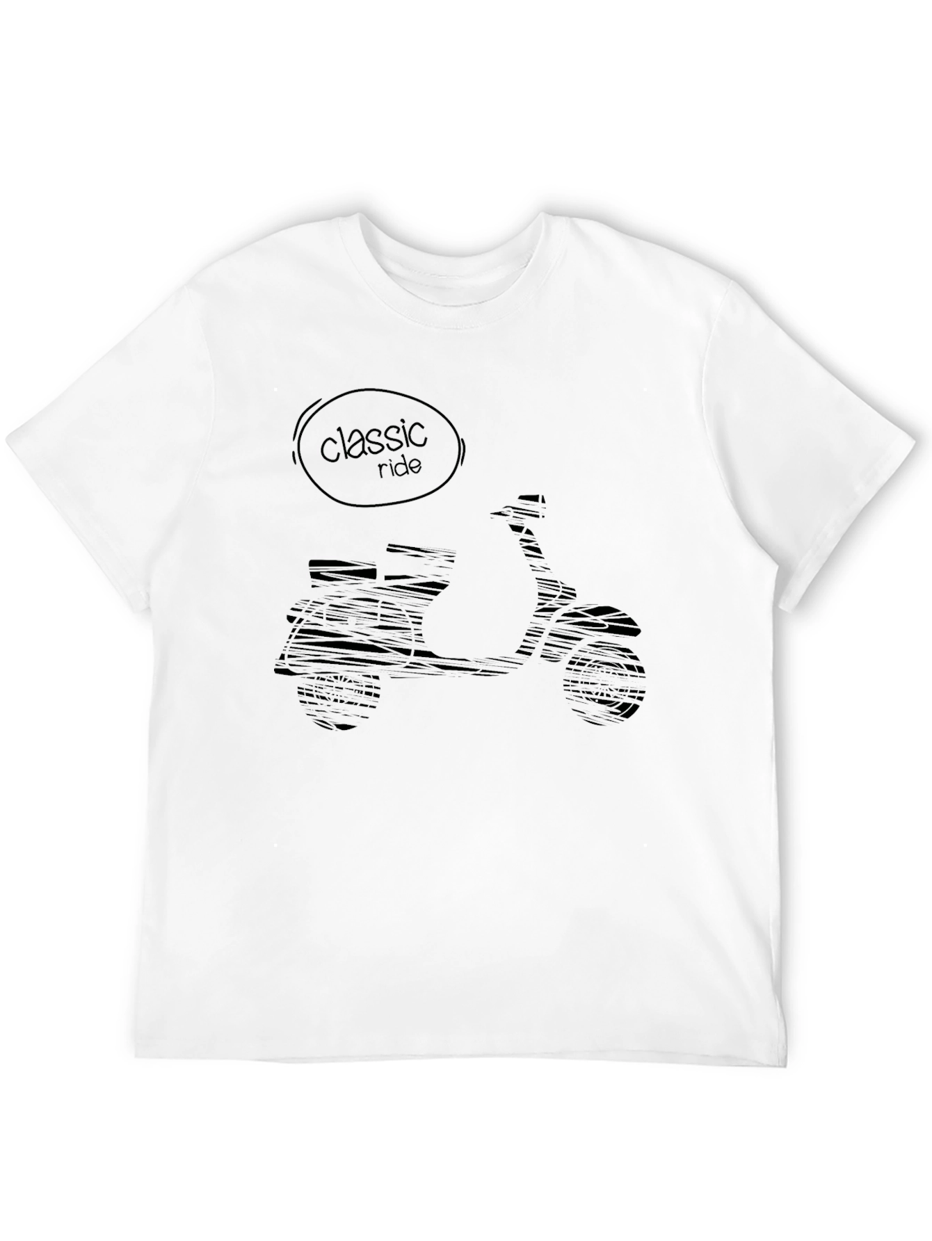 Classic Ride Black Graphic T-Shirt