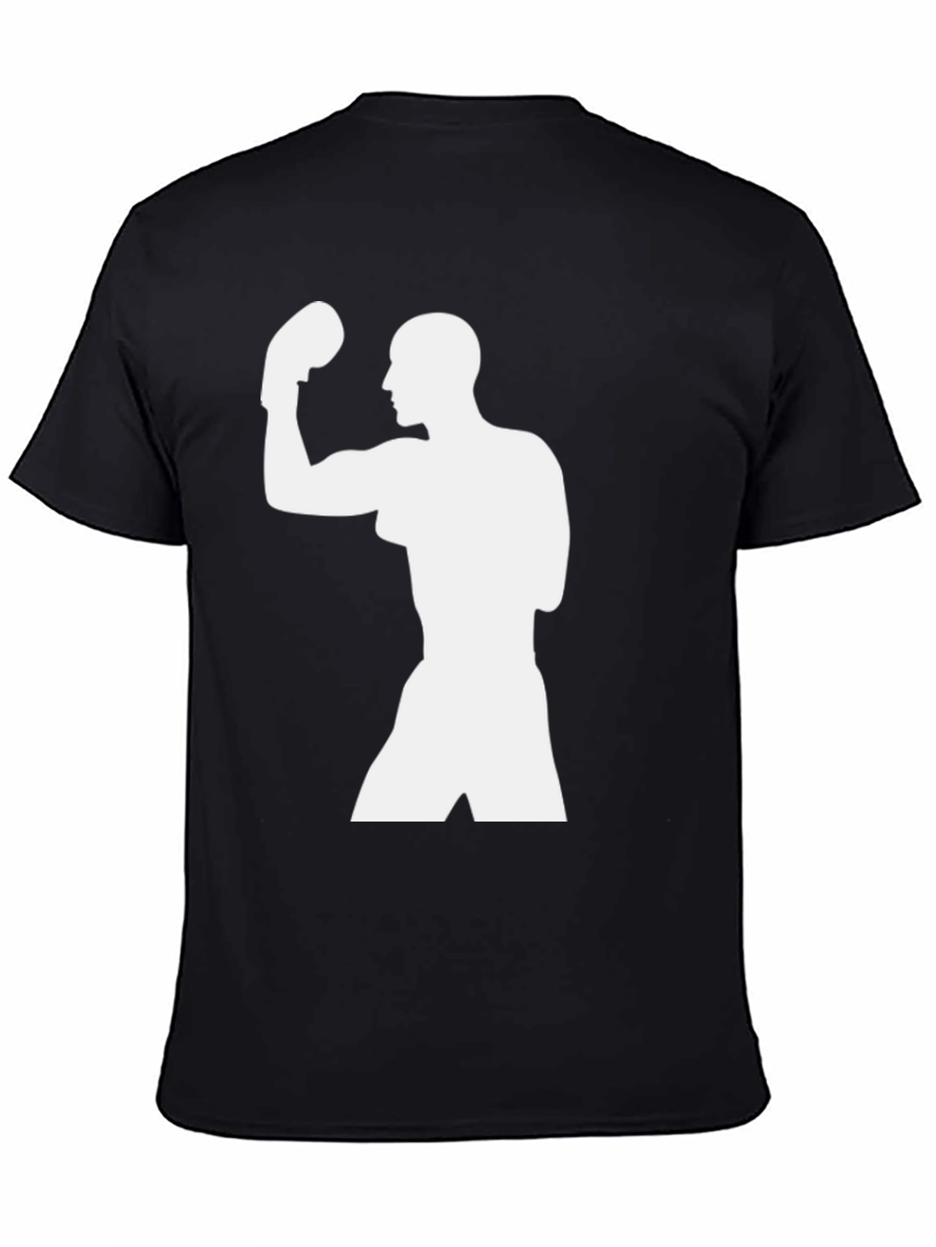 Boxer Silhouette Black T-Shirt