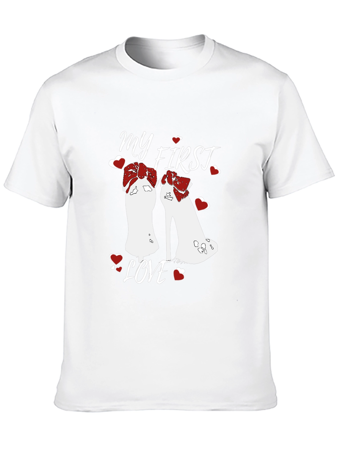 My First Love Heels Graphic Tee