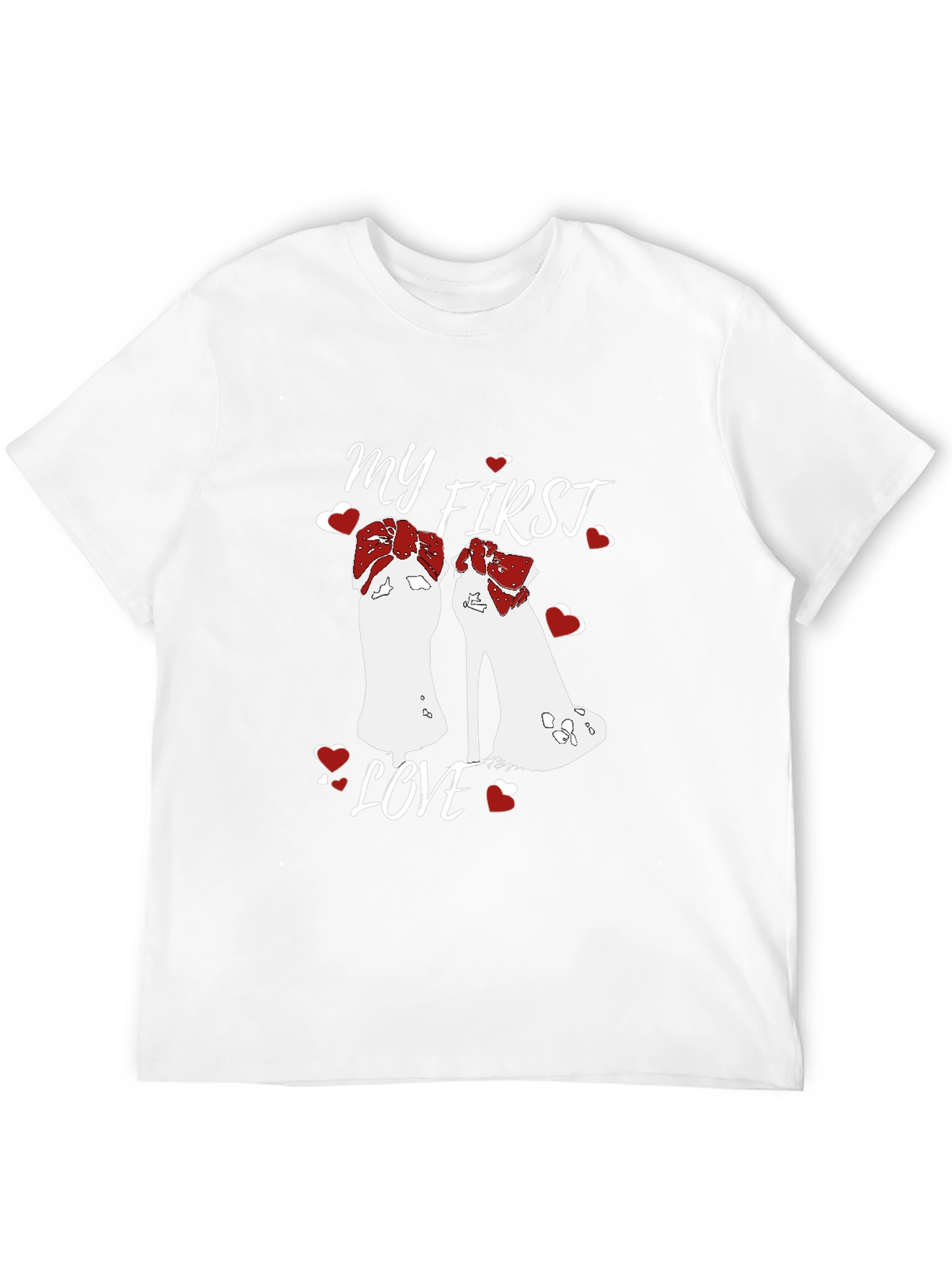 My First Love Heels Graphic Tee