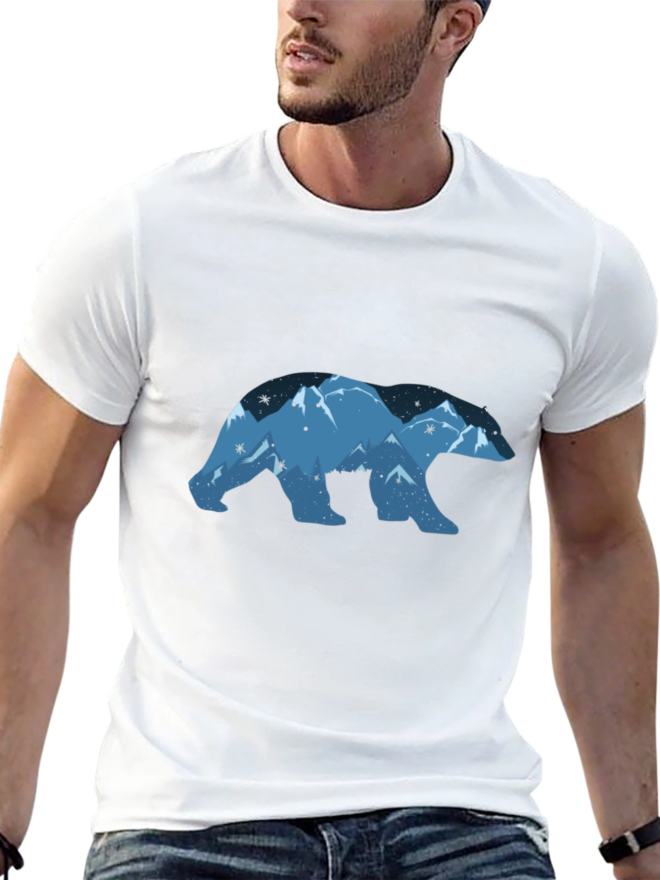 Bear Mountain Graphic Tee - Nature Lovers Shirt