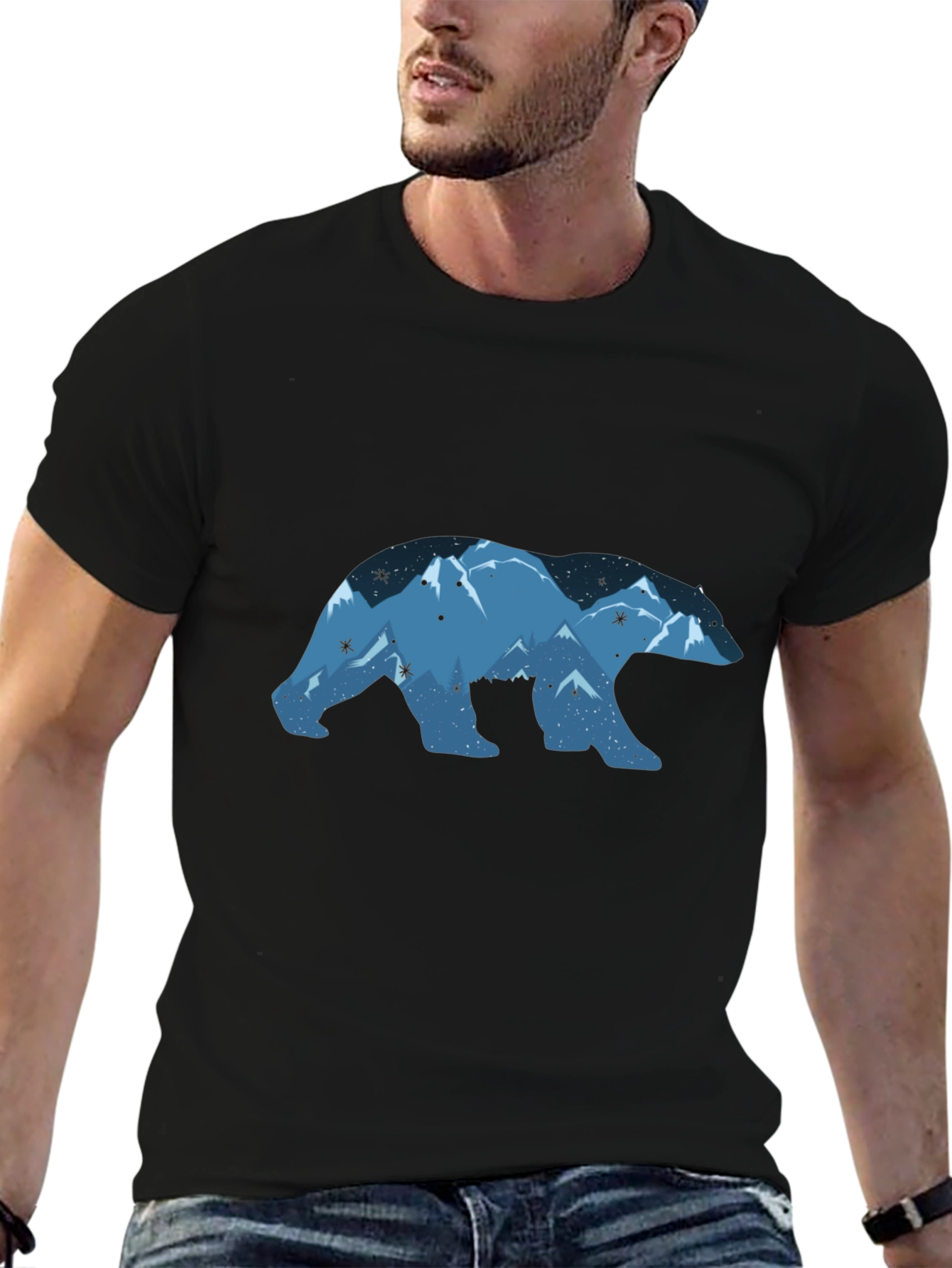 Bear Mountain Graphic Tee - Nature Lovers Shirt