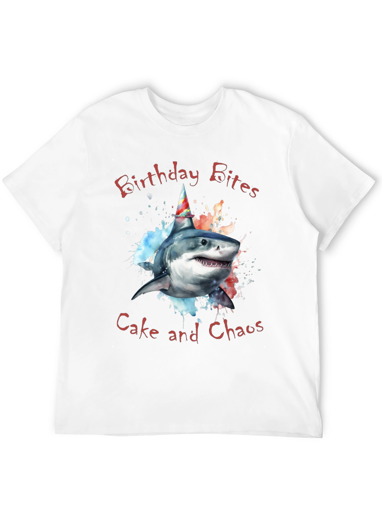 Birthday Shark T-Shirt - Cake and Chaos Tee