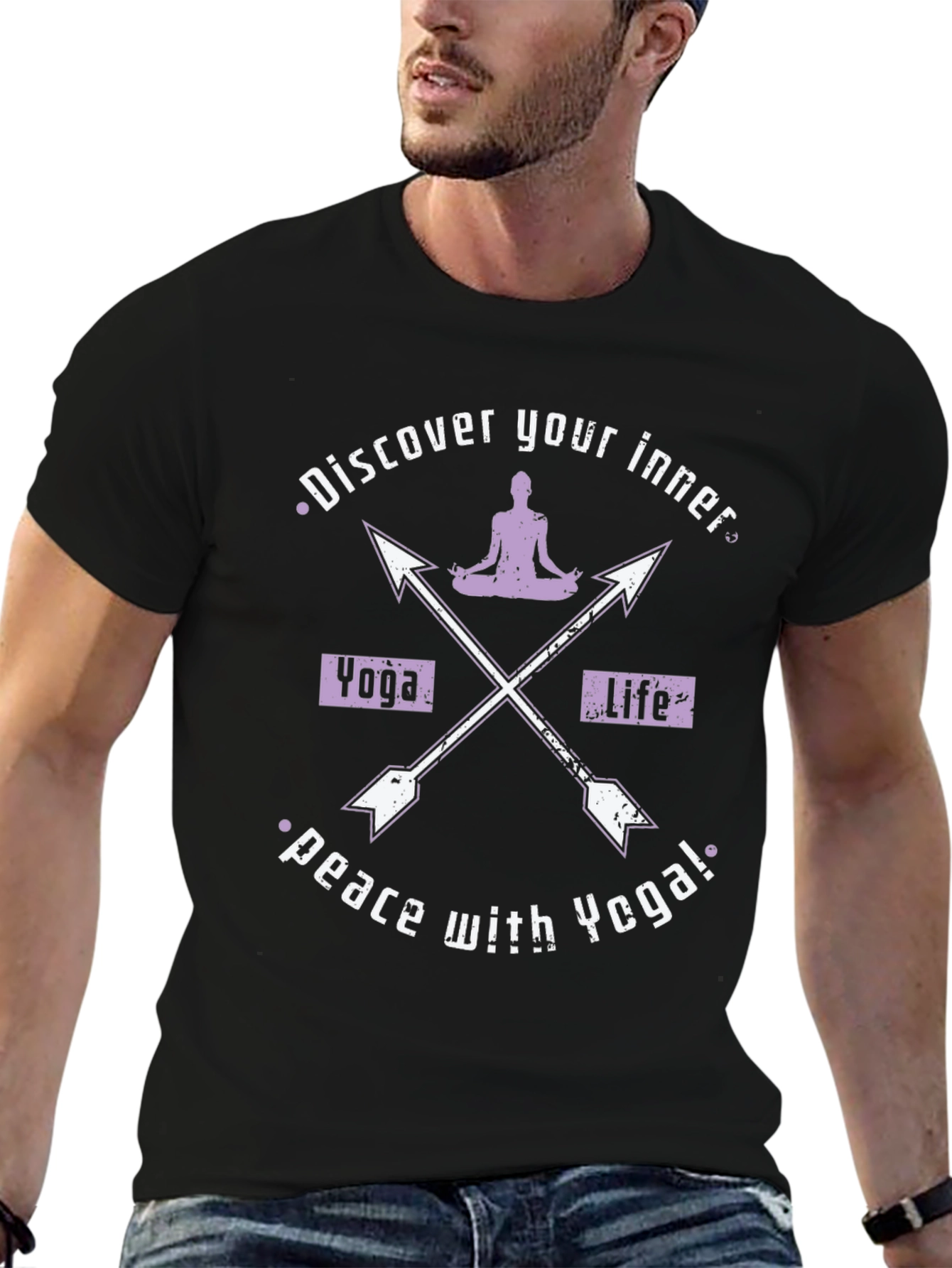 Yoga Life T-Shirt - Discover Inner Peace