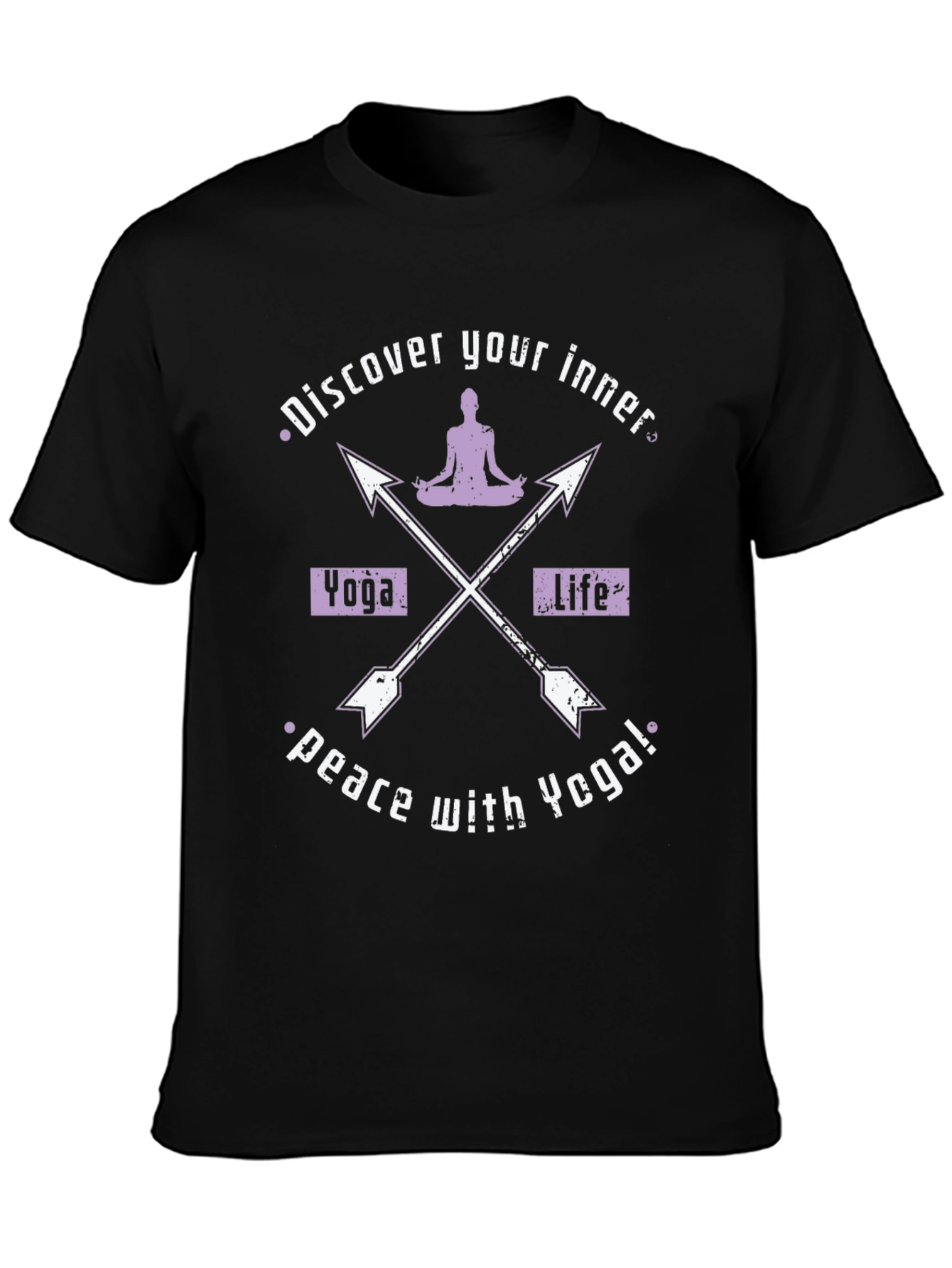 Yoga Life T-Shirt - Discover Inner Peace