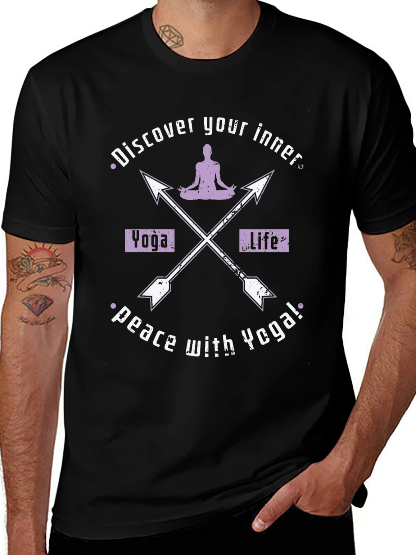 Yoga Life T-Shirt - Discover Inner Peace
