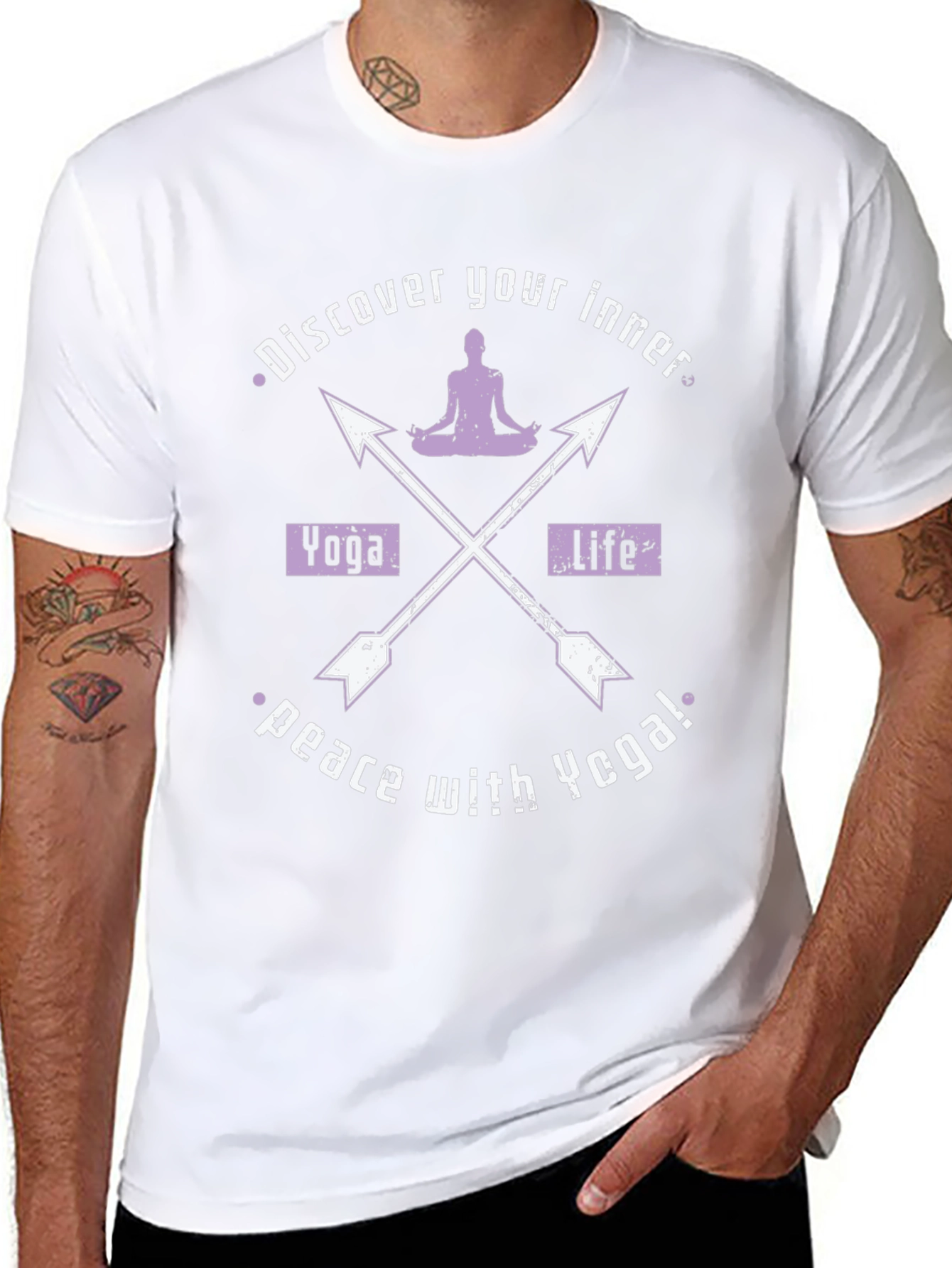 Yoga Life T-Shirt - Discover Inner Peace