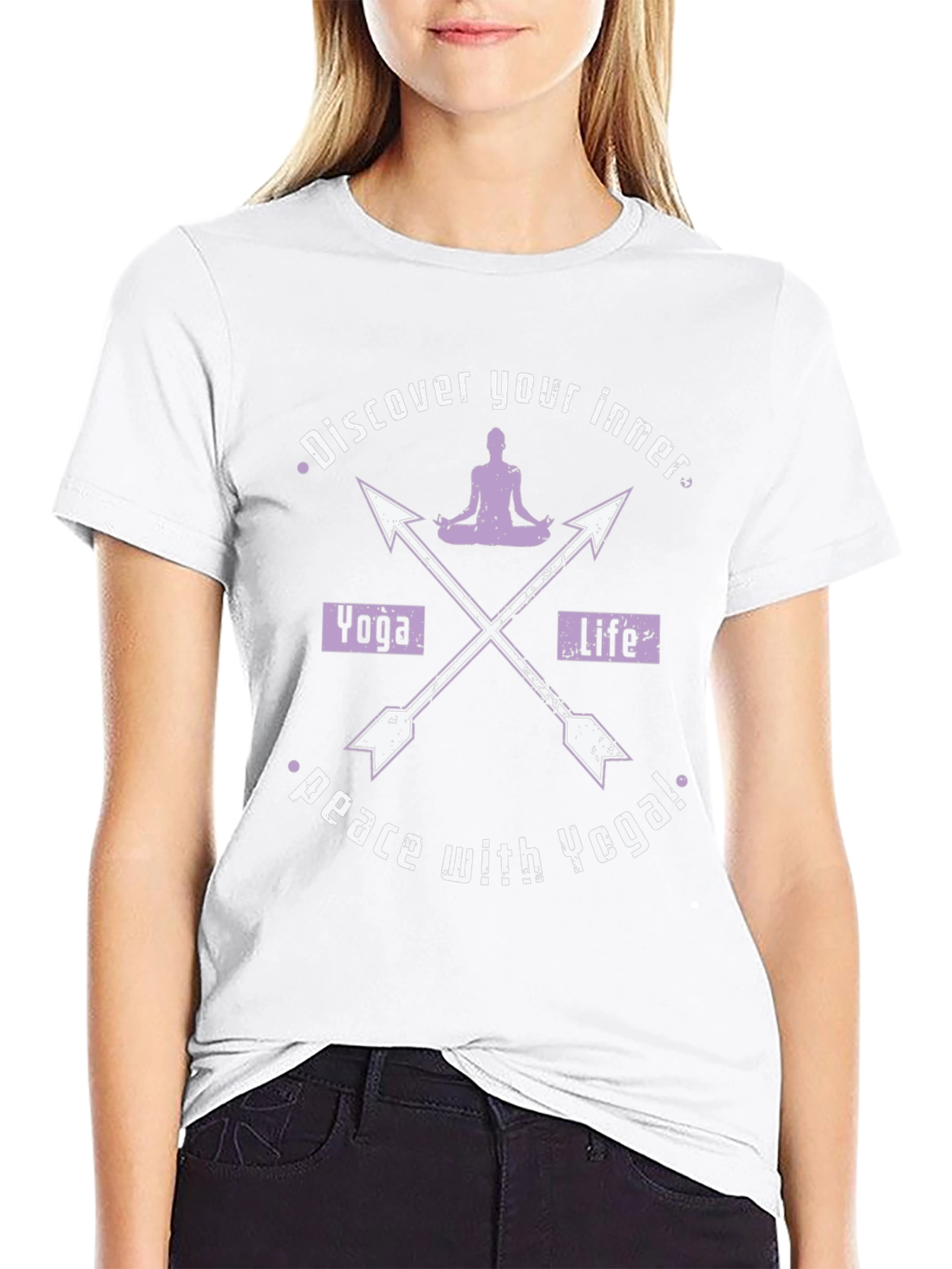 Yoga Life T-Shirt - Discover Inner Peace