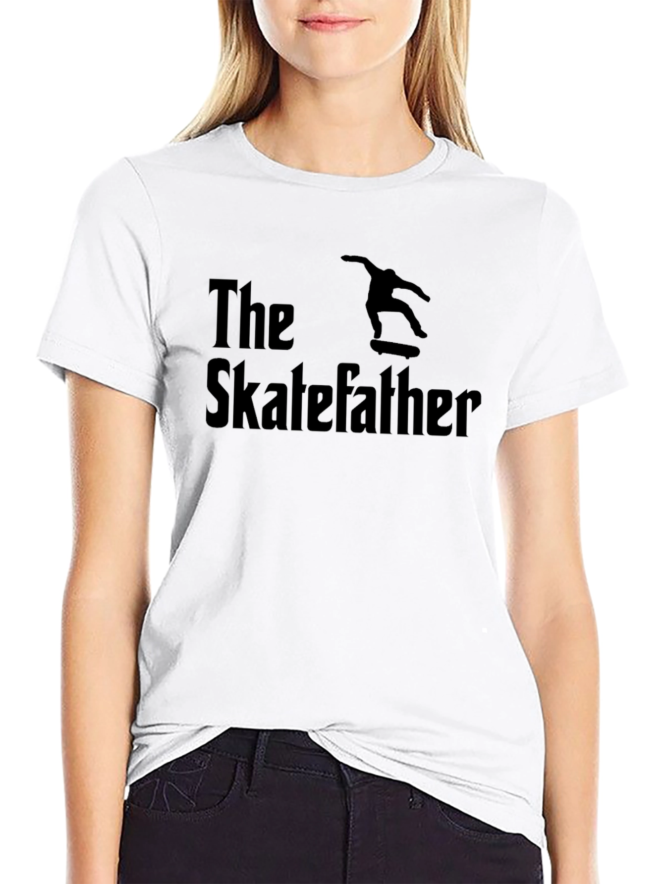The Skatefather T-Shirt - Cool Skater Dad Tee