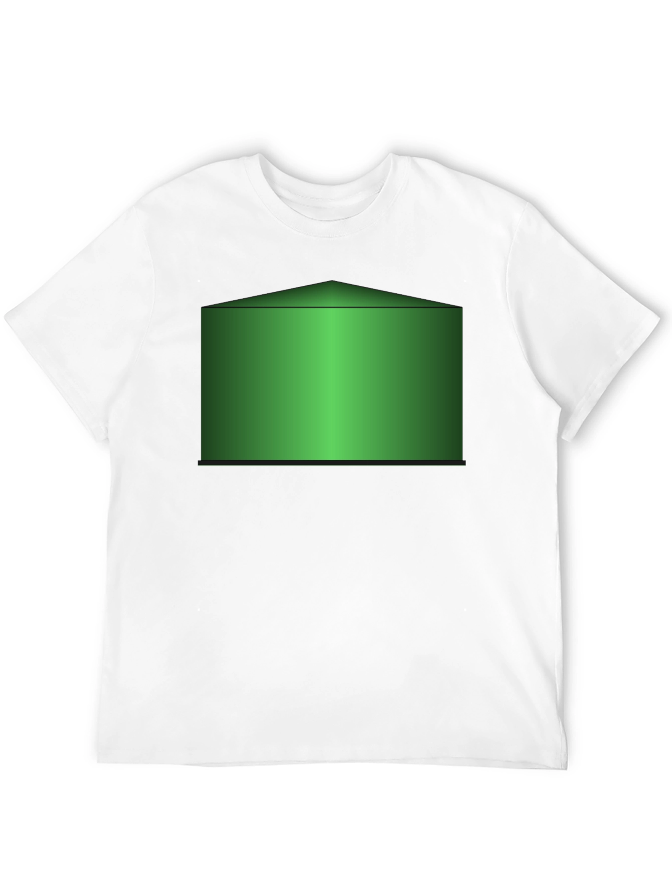 Green Reservoir Graphic Black T-Shirt