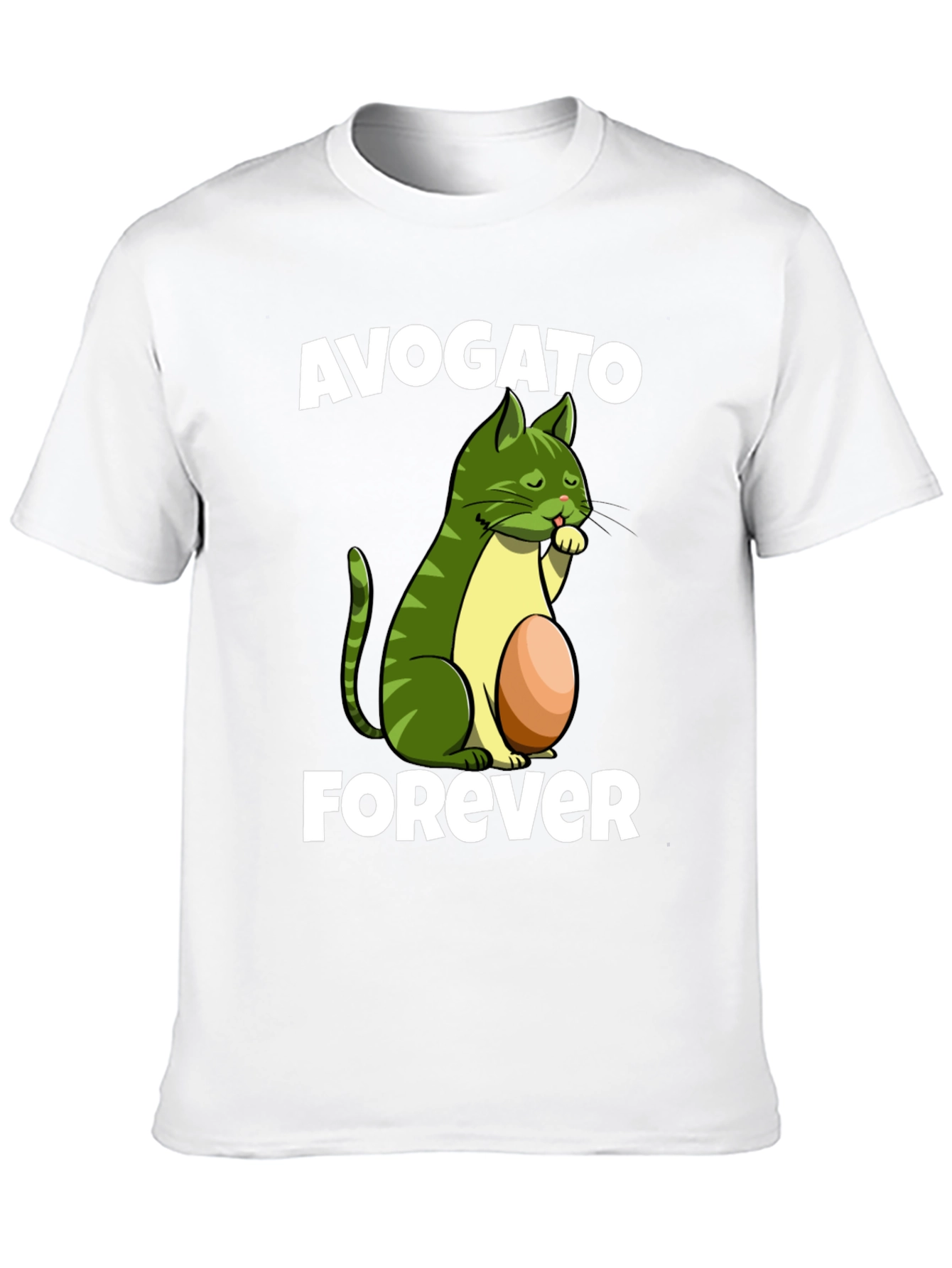 Avogato Forever Funny Graphic Tee