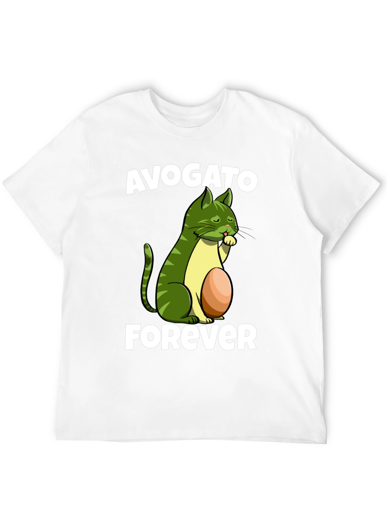 Avogato Forever Funny Graphic Tee