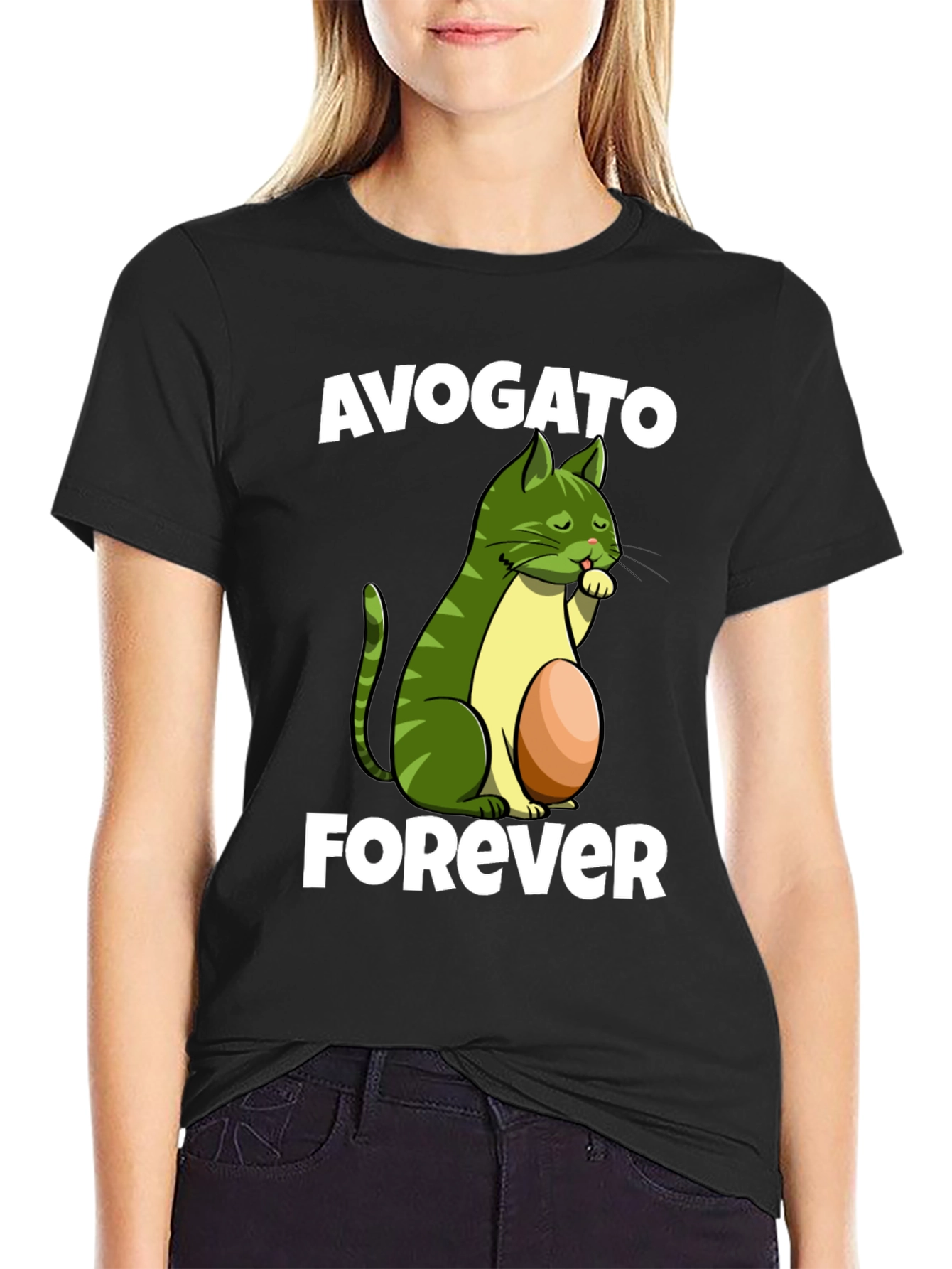 Avogato Forever Funny Graphic Tee