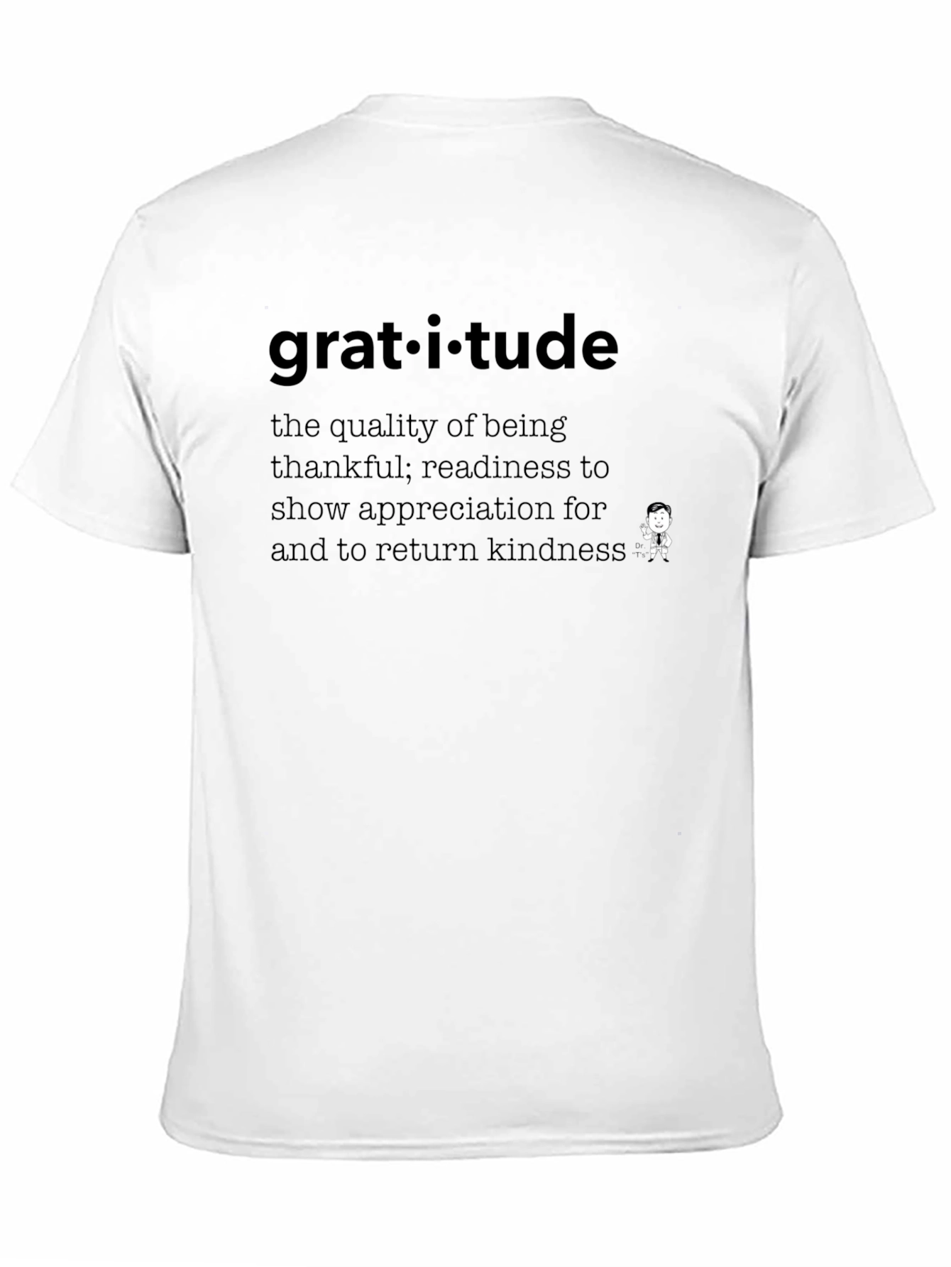 Gratitude Definition Graphic T-Shirt