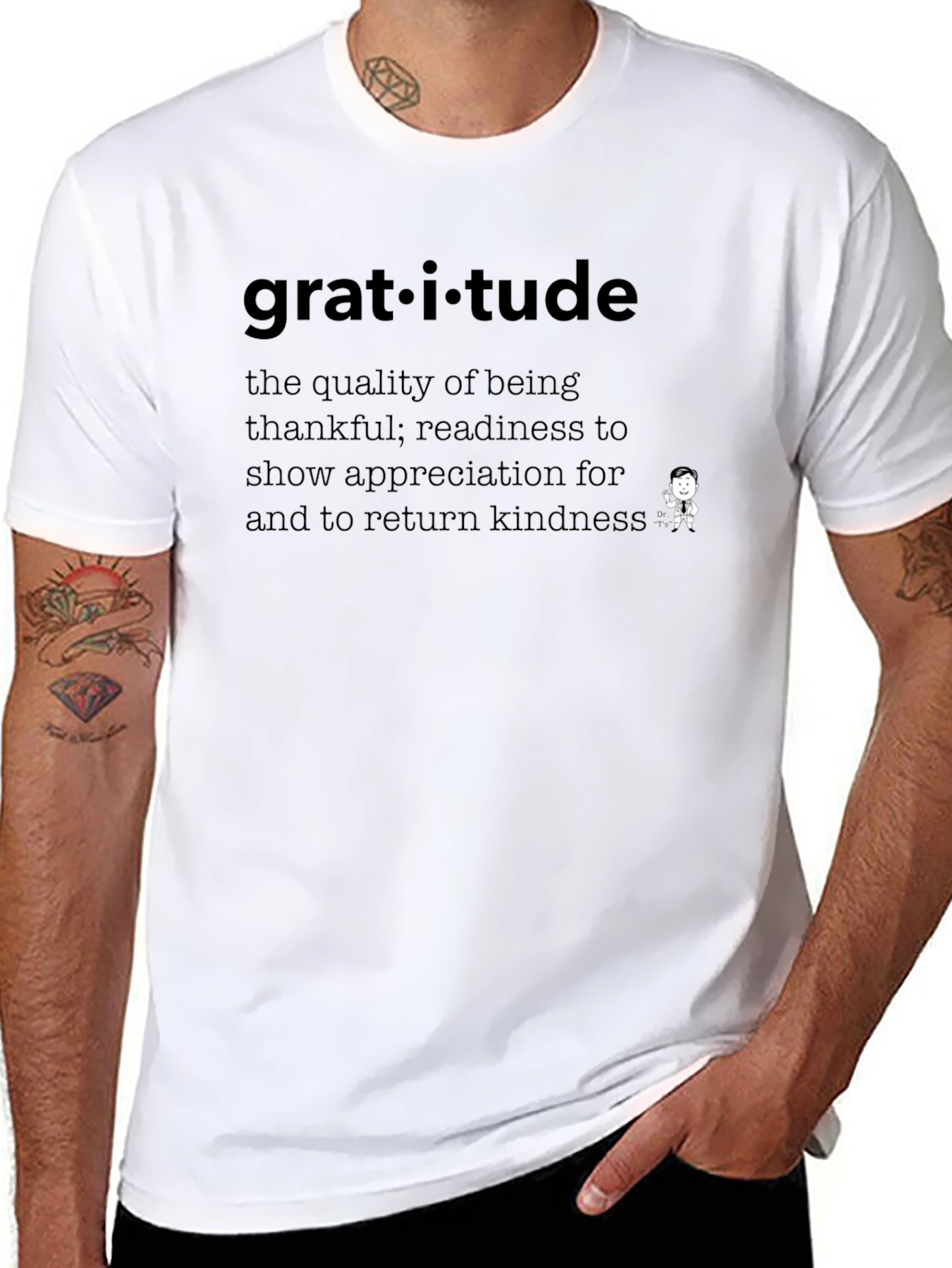 Gratitude Definition Graphic T-Shirt