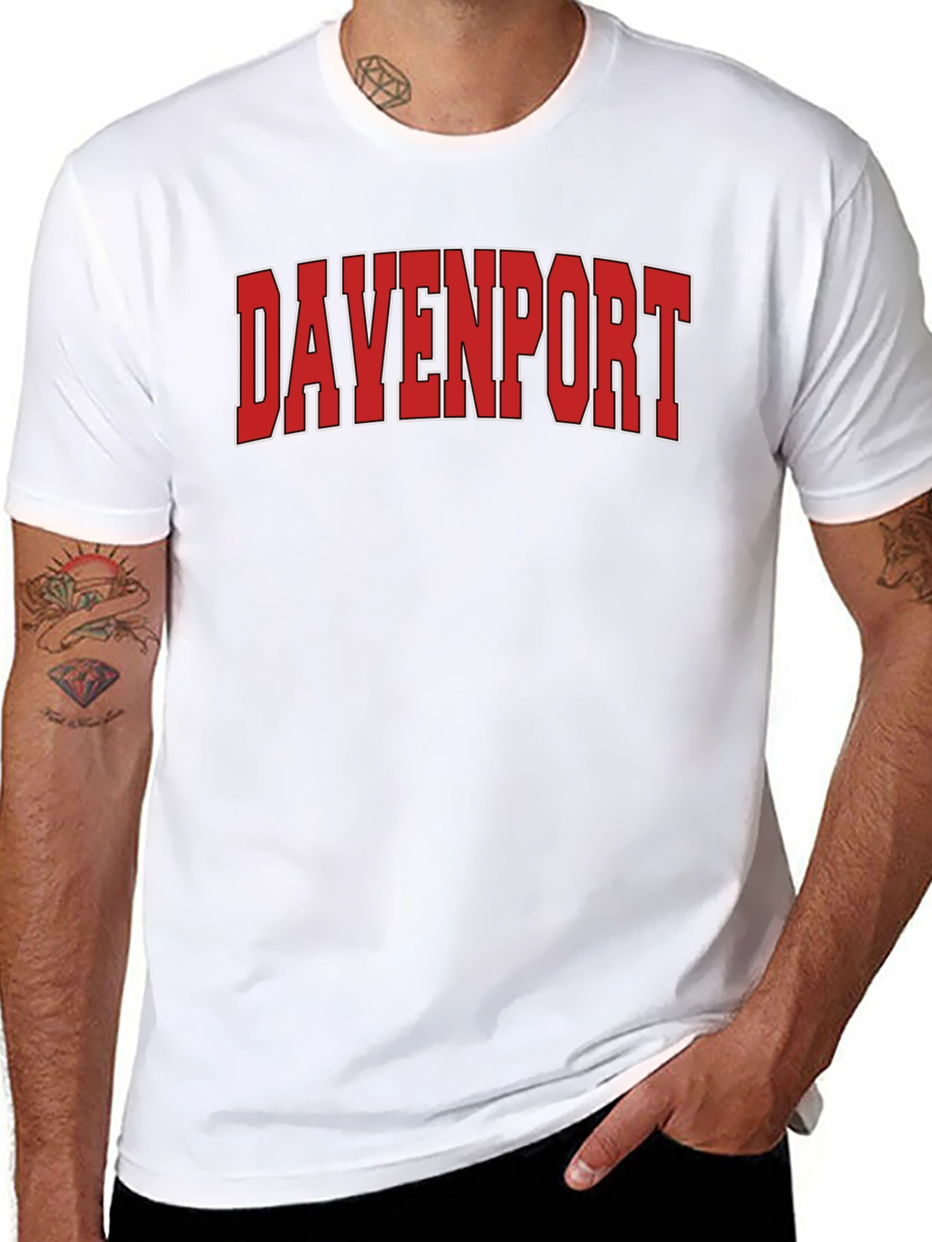 Davenport College Style Graphic Tee