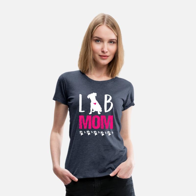 Lab Mom Happy Mother's Day Dog Breed Paw Bark Bone