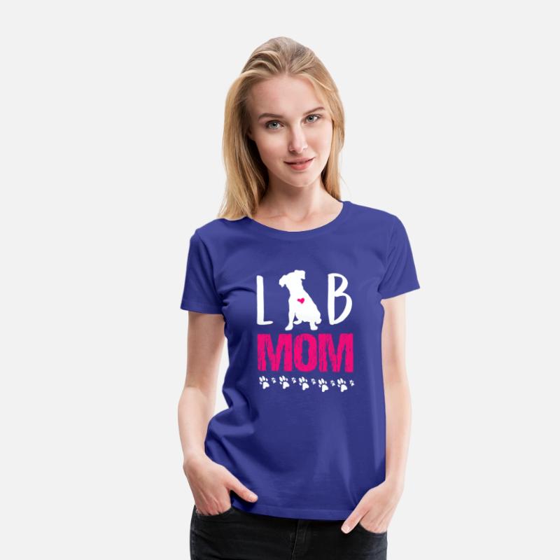 Lab Mom Happy Mother's Day Dog Breed Paw Bark Bone