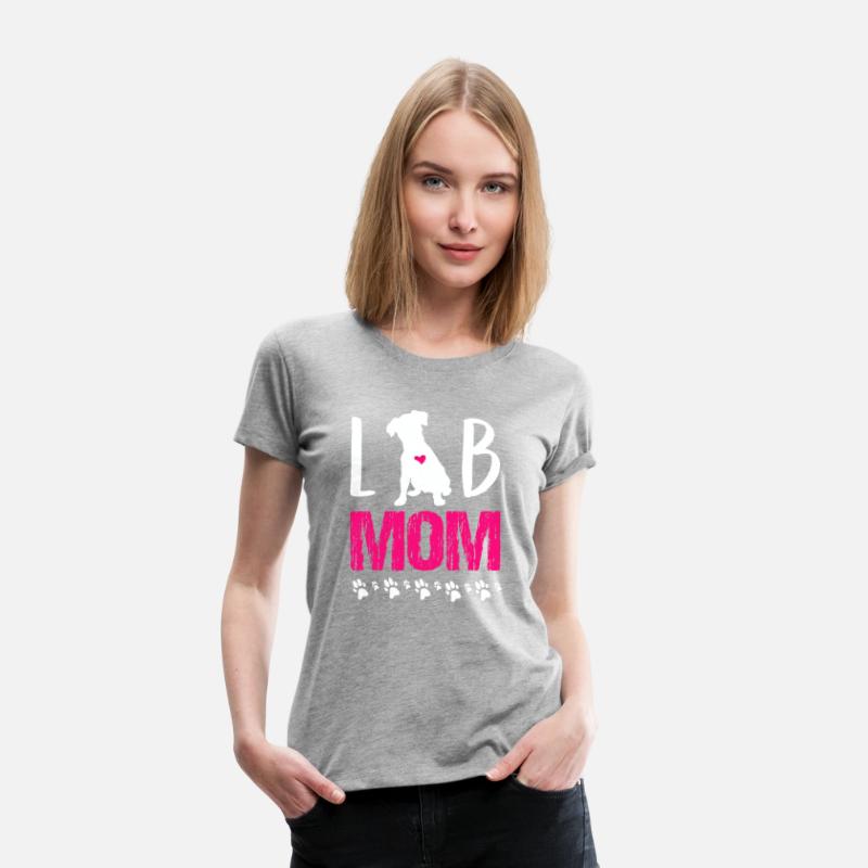 Lab Mom Happy Mother's Day Dog Breed Paw Bark Bone