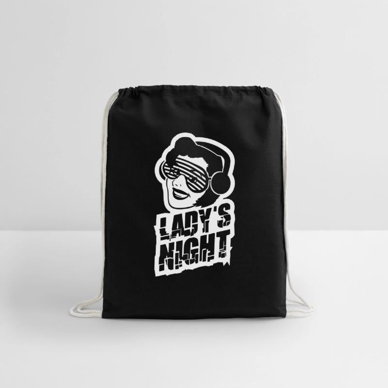 Ladys Night Retro DJ Woman Girls Ladies Evening