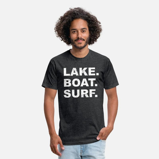 Lake Boat Surf Wakesurf Wake Board Surfing