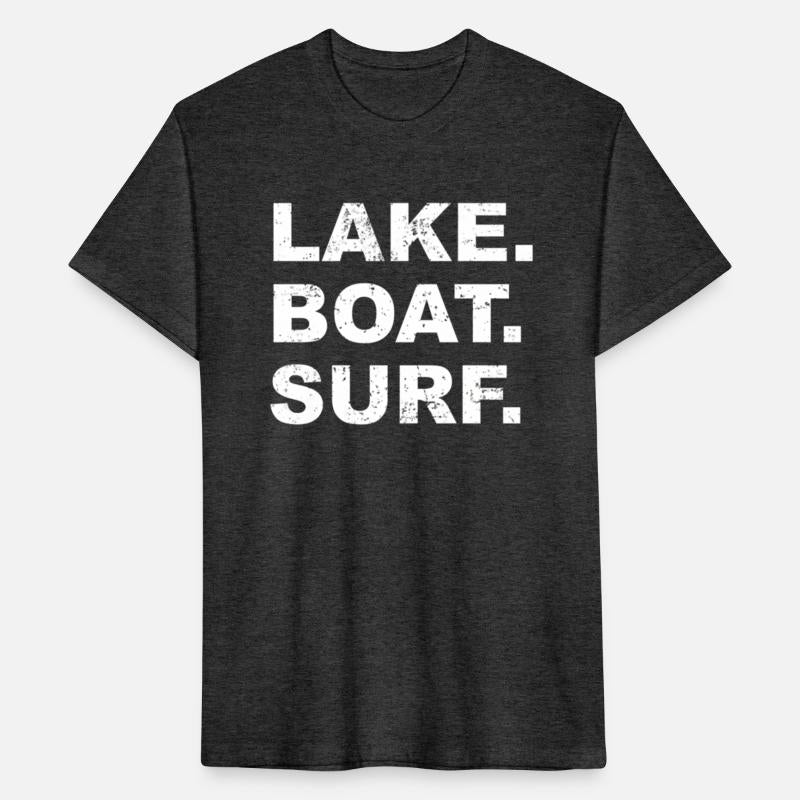 Lake Boat Surf Wakesurf Wake Board Surfing