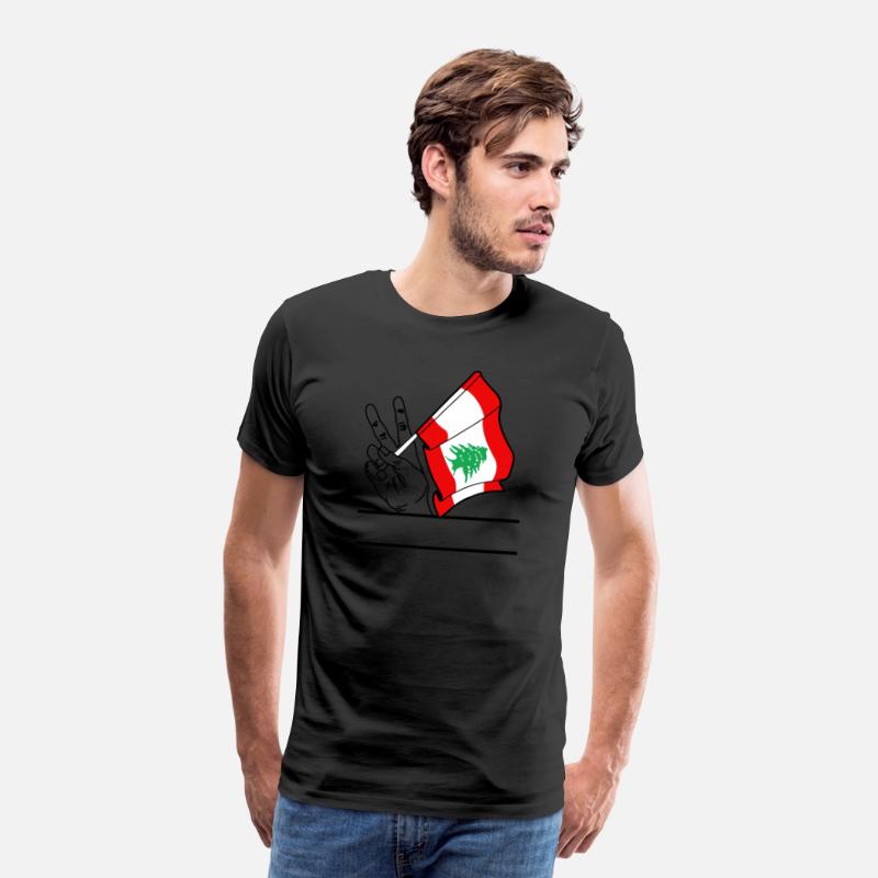 Lebanon flag transparent peace sign text space