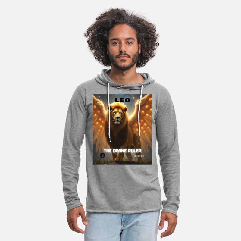 Leo the Divine Ruler with Angel Wings