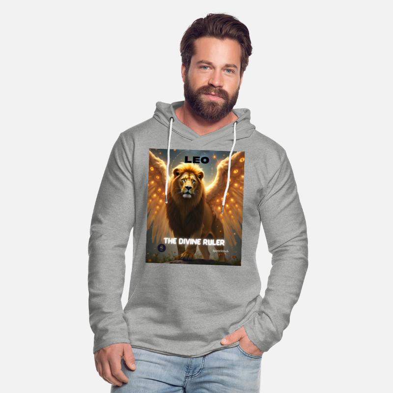 Leo the Divine Ruler with Angel Wings