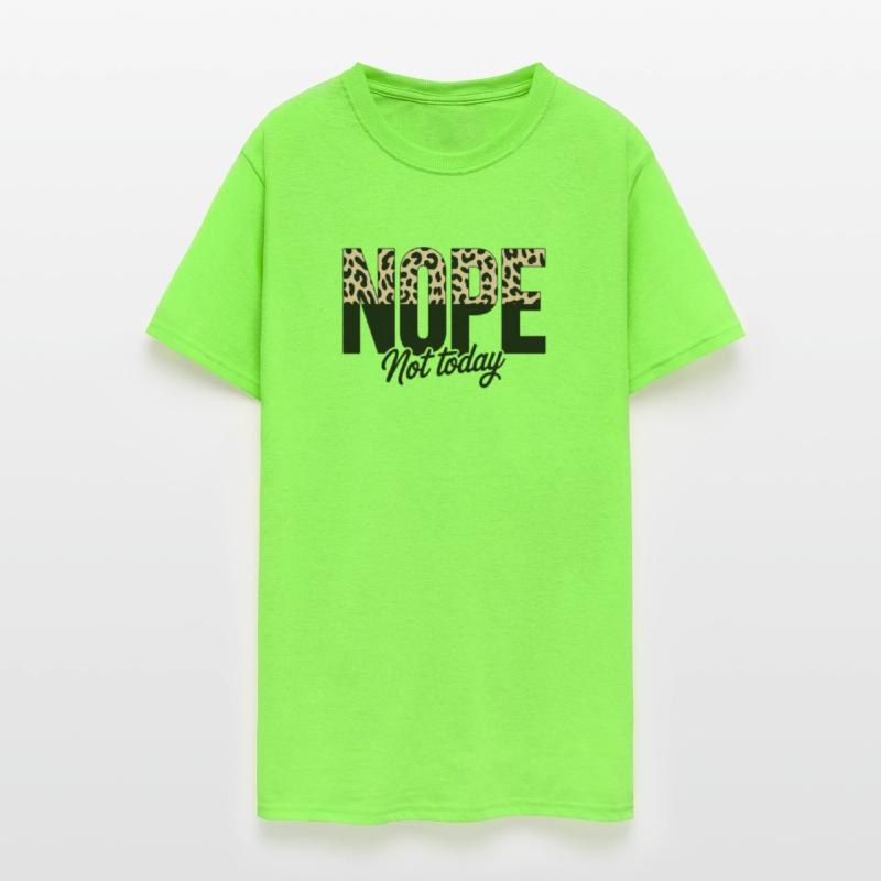 Leopard Print Motif with Bold Typography