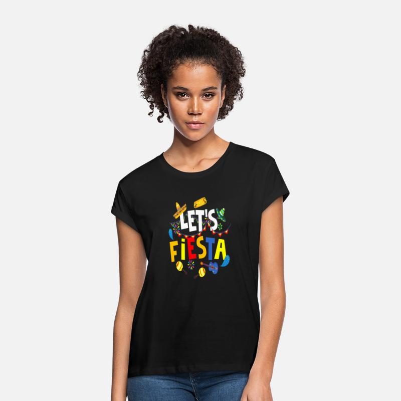 Lets Fiesta Cool Mexican Party Decoration Tee Gift