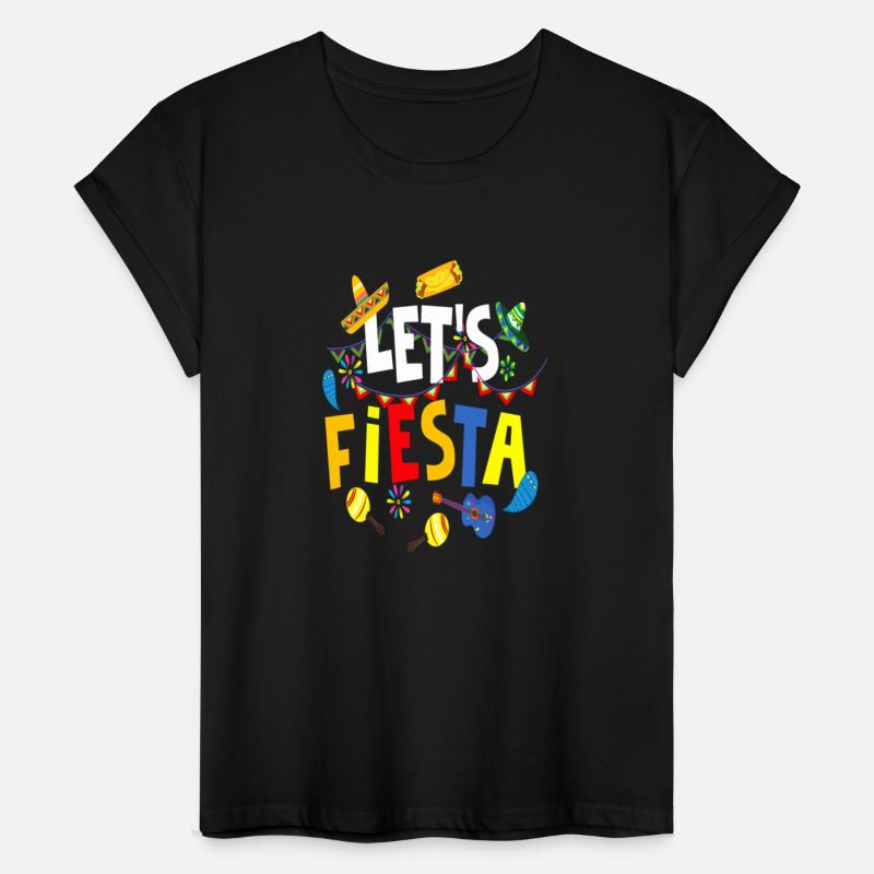 Lets Fiesta Cool Mexican Party Decoration Tee Gift