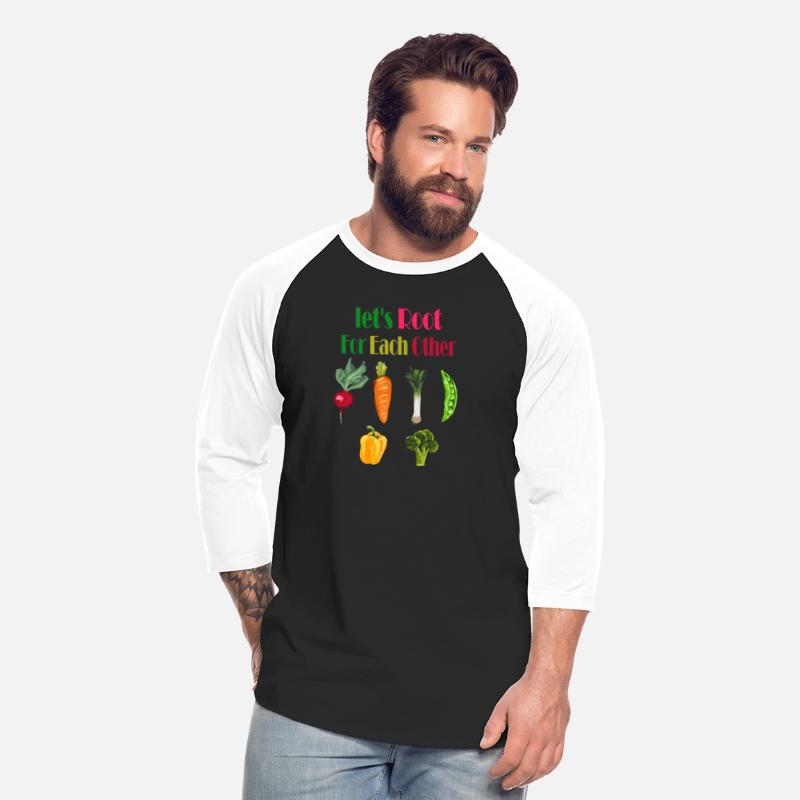let's root for each other fruits and veggie shirts