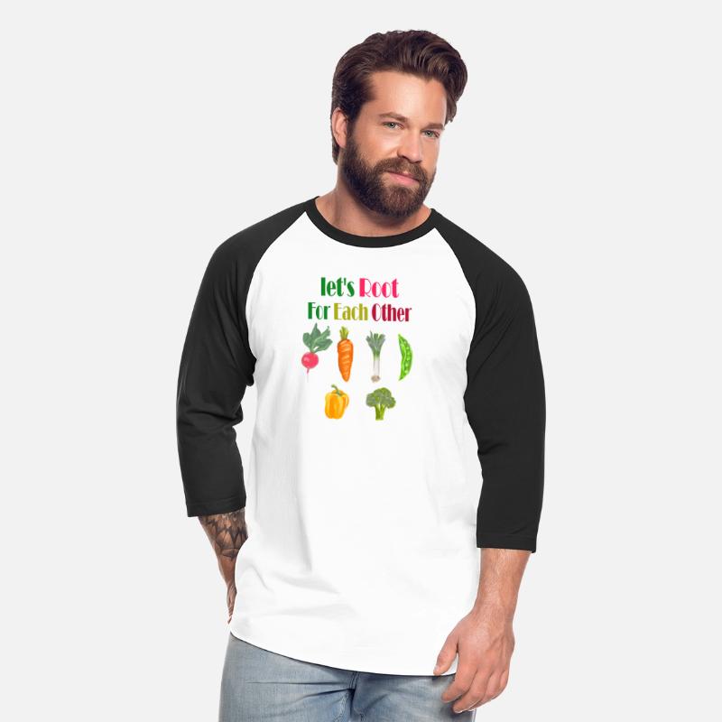 let's root for each other fruits and veggie shirts