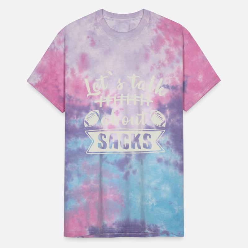 Let`s Talk About Sacks Funny Football Saying Quote