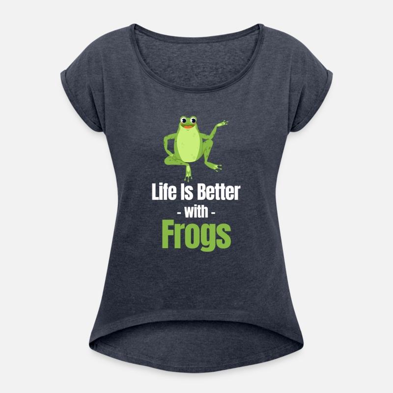 Life Is Better With Frogs Frog Lover Axolotl