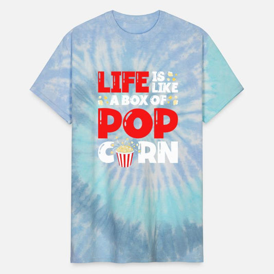 Life Is Like A Box Of Popcorn Foodie Popcorn Lover