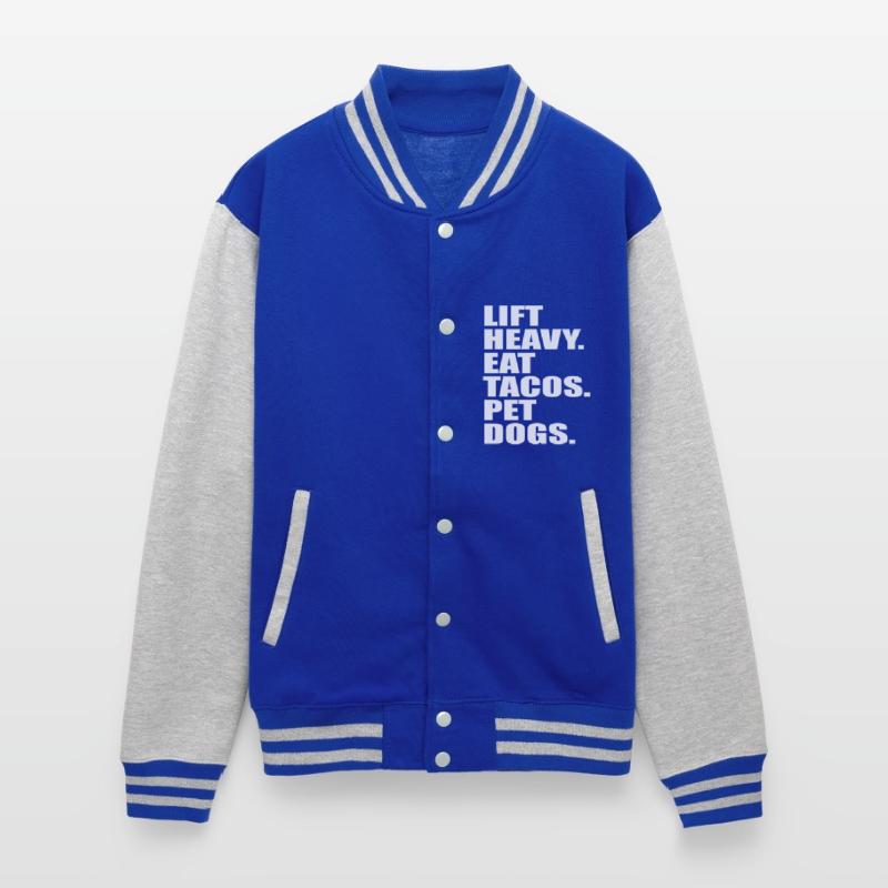 Lift Heavy Eat Tacos Pet Dogs Vintage