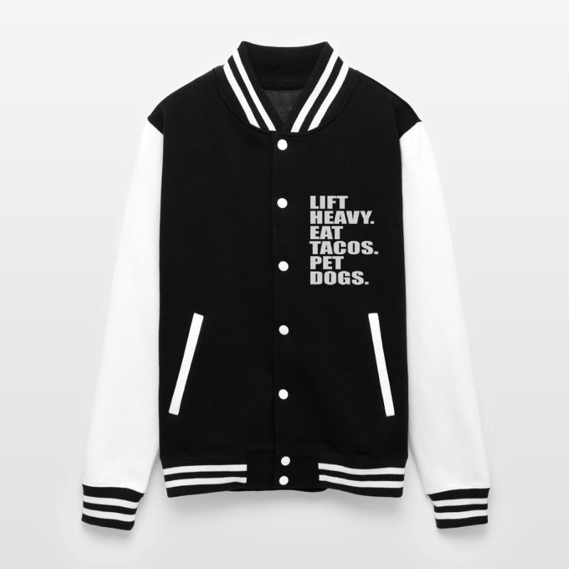 Lift Heavy Eat Tacos Pet Dogs Vintage