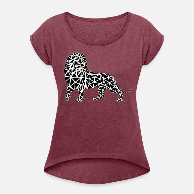 Lion Triangle Design Tee