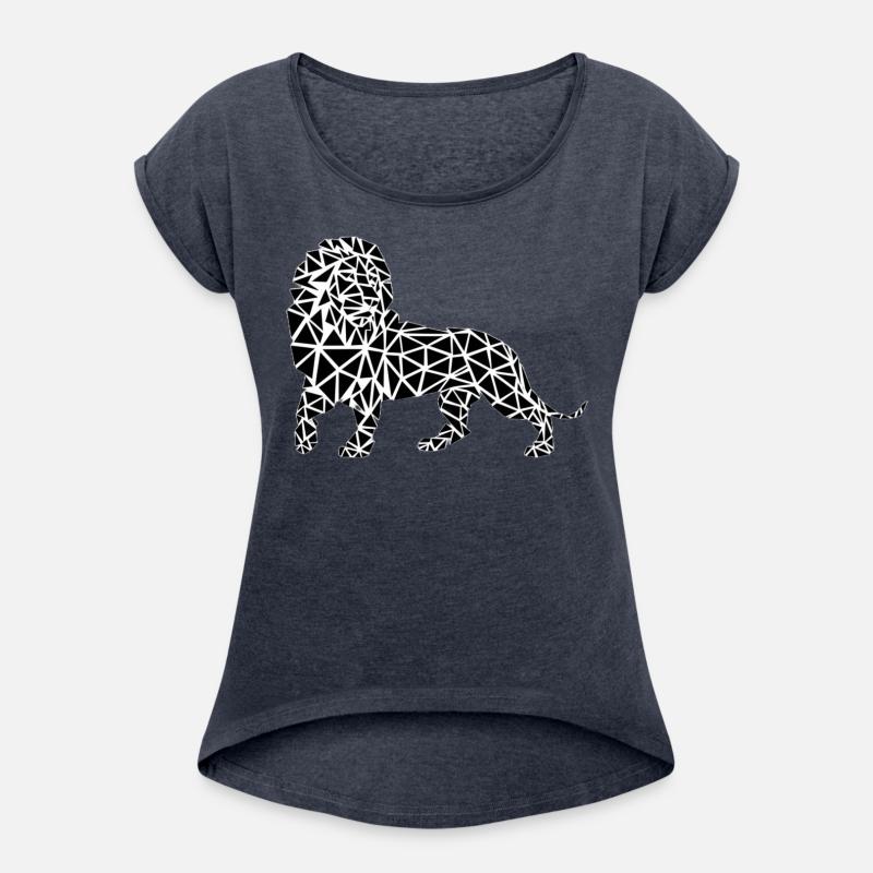 Lion Triangle Design Tee